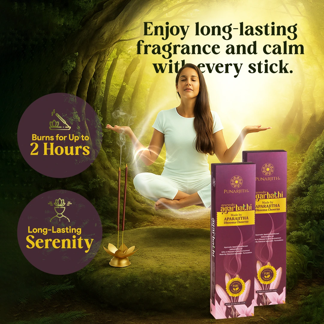 Aparajitha Dhooma Choorna Agarbathi specialties
