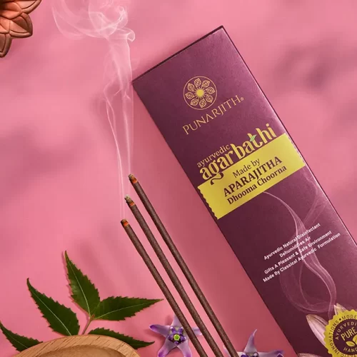 Aparajitha Dhoopa choornam is a best agarbatti brand in india , organic agarbatti in india ,herbal incense sticks, best agarbathi in india