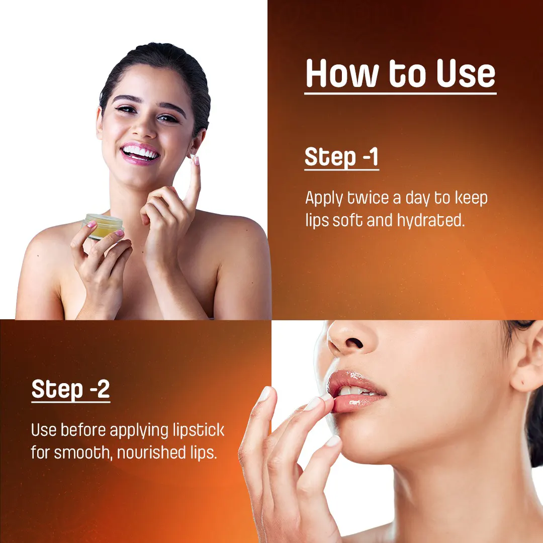 Kumkumadi Taila Lip Balm, best natural lip balm, organic kumkumadi taila lip balm
