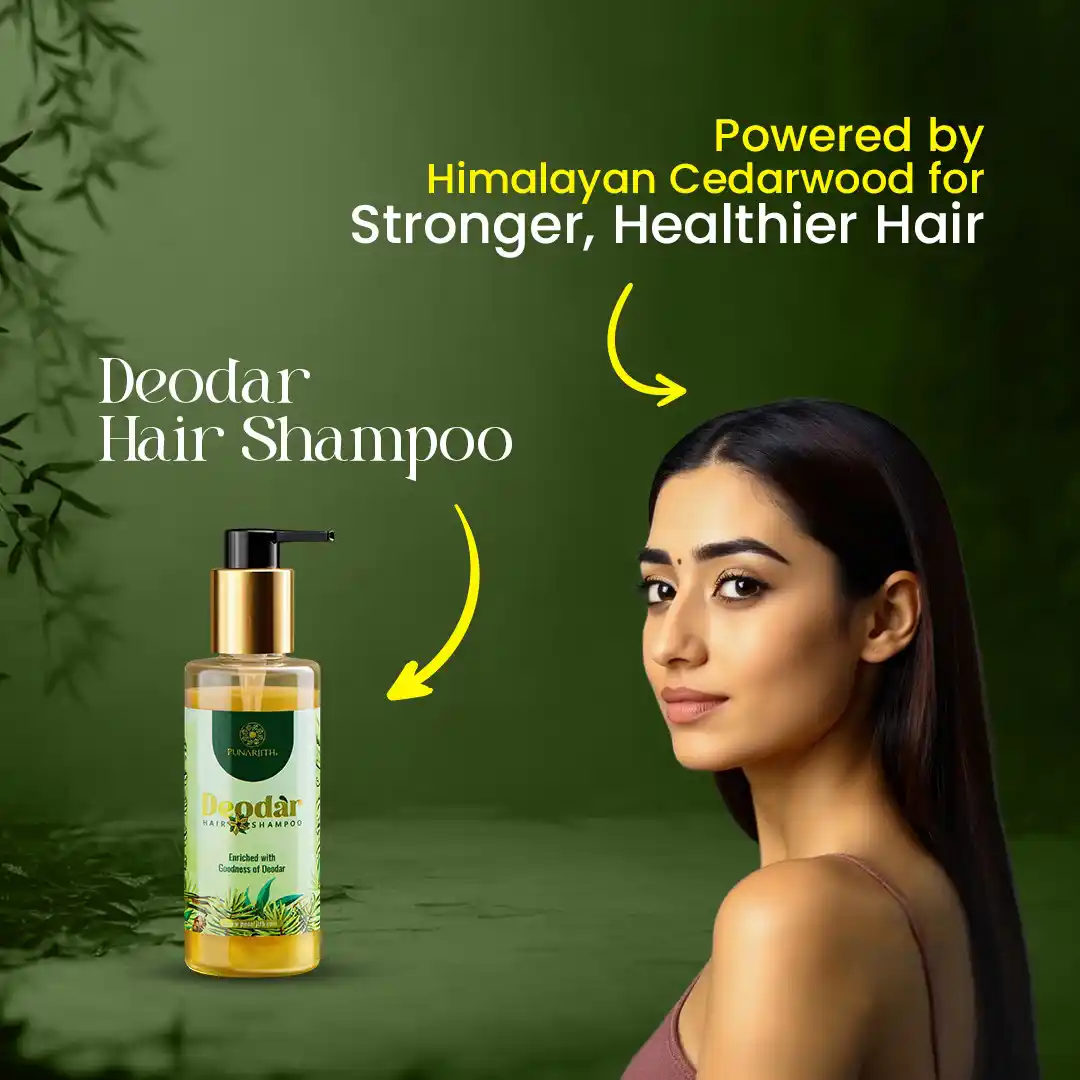Deodar Hair Shampoo - Hair Growth & Scalp Health Naturally
