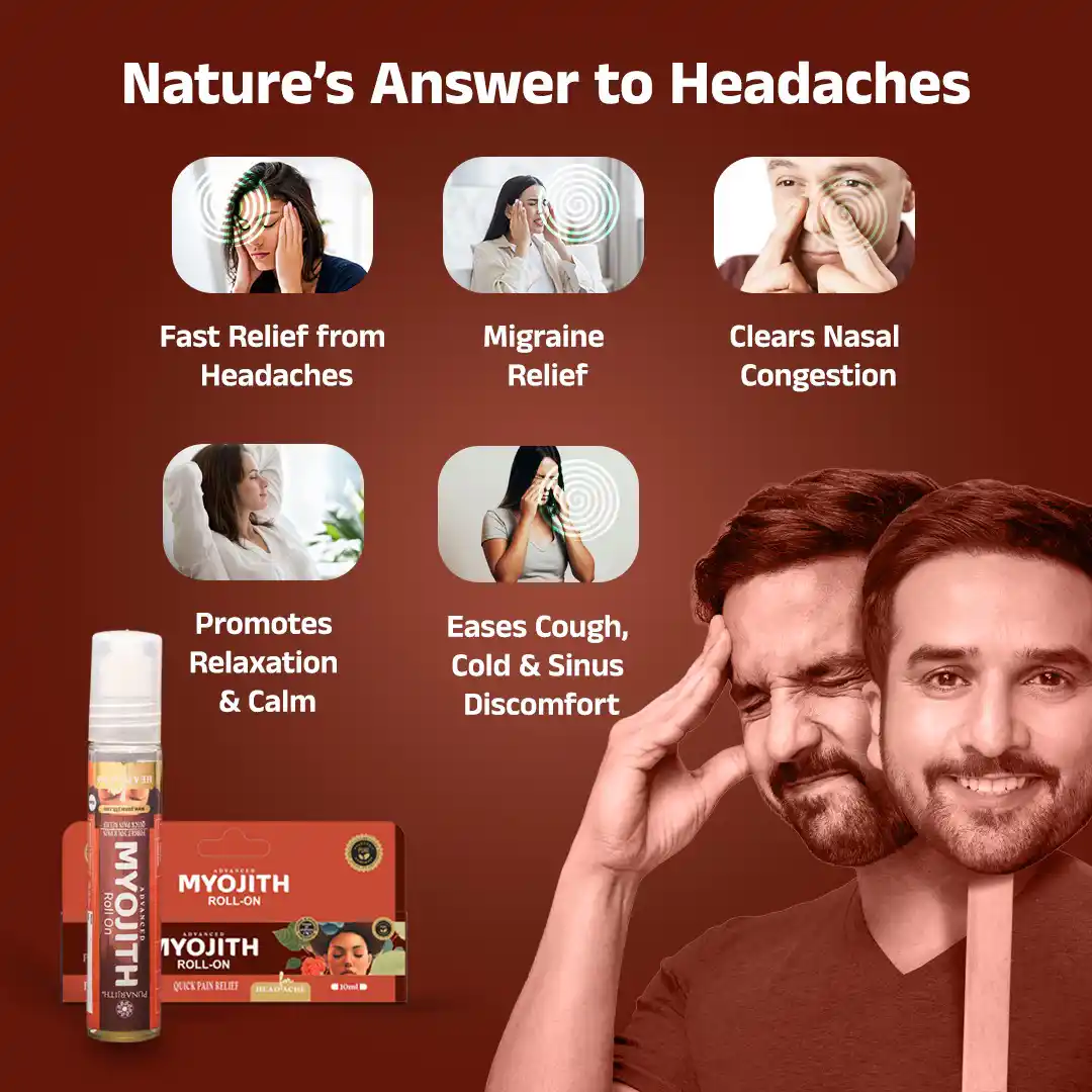Myojith Headache roll on for migraine
