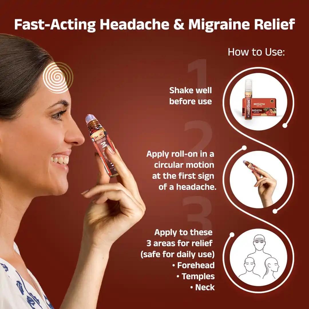 ayurvedic headache roll use