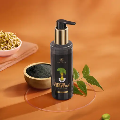 Punarjith Neem Charcoal Face Wash