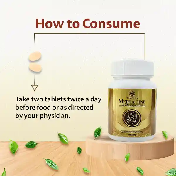 Medhafine ayurvedic tablet for cholesterol
