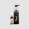 Ayurvedic Face Glow Combo Kumkumadi Tailam Ayurvedic Face Glow Oil and Neem Charcoal Face Wash