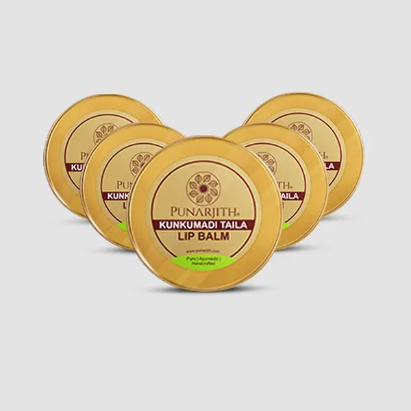 kumkumadi taila lip balm- Helps lighten dark and pigmented lips