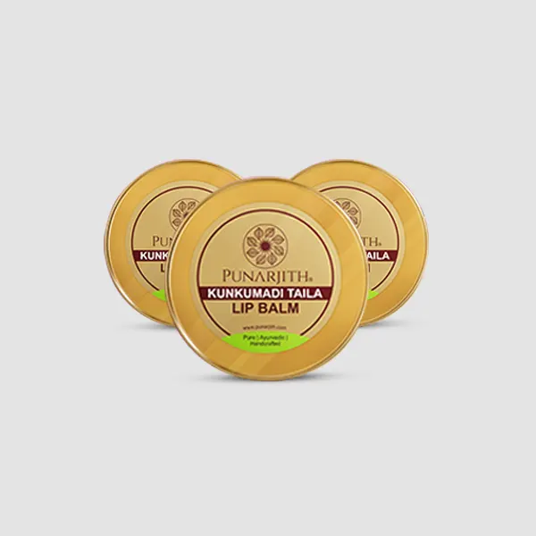 Kumkumadi Taila Lip Balm - Helps lighten dark and pigmented lips