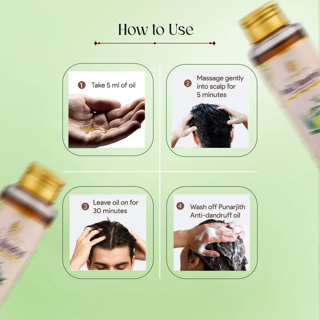 Anti Dandruff Oil for Dandruff Removal