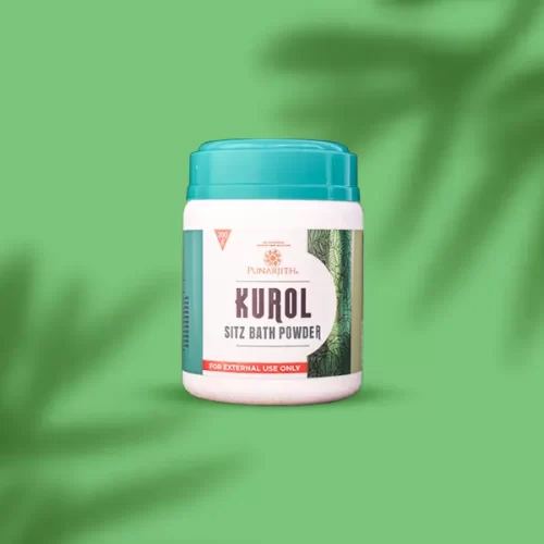 Kurol Sitz Bath Powder – Ayurvedic Relief for Piles Fissure & Fistula