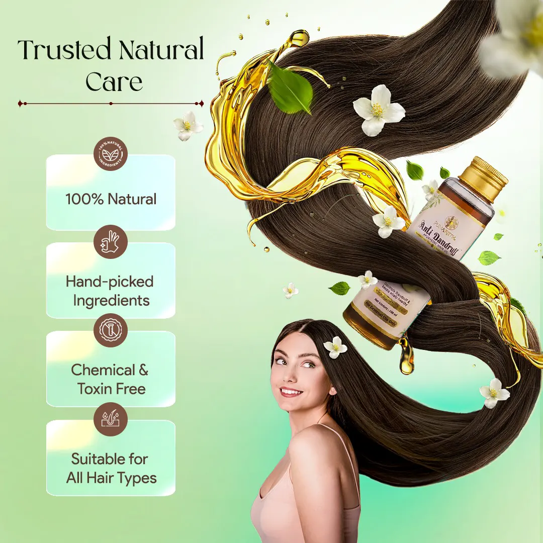 PUNARJITH ANTI-DANDRUFF OIL
