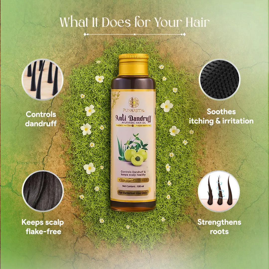 PUNARJITH ANTI-DANDRUFF OIL