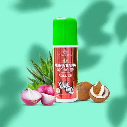 Punarjith Murivenna Roll-On – Ayurvedic Pain Relief Oil for Sprains and Wounds with Fast Healing Power