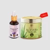 Kumkumadi Tailam face glow oil AND Aloe Vera Gel - For skin care