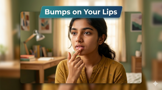 Bumps on lips Understand Your lips Punarjith Ayurveda