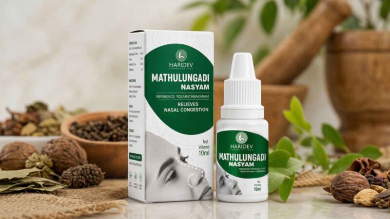 MATHULUNGADI NASYAM (Ayurvedic Nasal Drops)