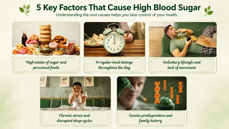 causes of high blood sugar