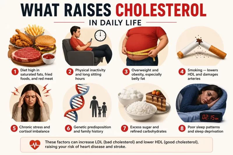 Raises Cholesterol in Daily Life