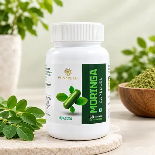 Moringa Capsule – Ayurvedic Support for Cholesterol & Weight Management